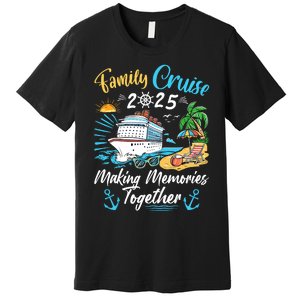 Family Cruise 2025 Family Matching Cruise Vacation Party Premium T-Shirt