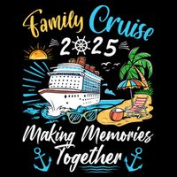 Family Cruise 2025 Family Matching Cruise Vacation Party Womens Tank Top