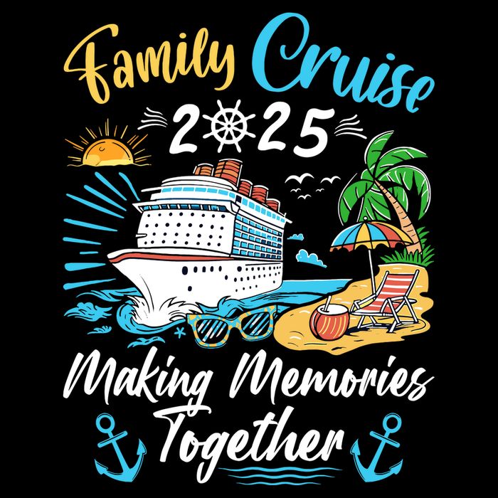 Family Cruise 2025 Family Matching Cruise Vacation Party Womens Tank Top