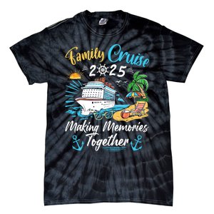 Family Cruise 2025 Family Matching Cruise Vacation Party Tie-Dye T-Shirt