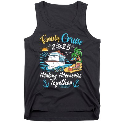 Family Cruise 2025 Family Matching Cruise Vacation Party Tank Top