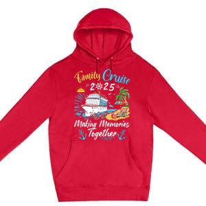 Family Cruise 2025 Family Matching Cruise Vacation Party Premium Pullover Hoodie