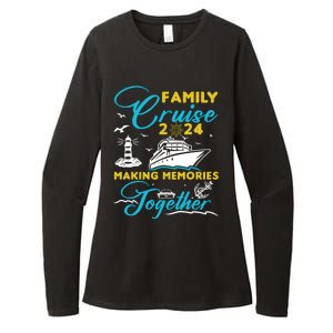 Family Cruise 2024 Making Memories Together Summer Trip Ship Womens CVC Long Sleeve Shirt