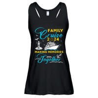 Family Cruise 2024 Making Memories Together Summer Trip Ship Ladies Essential Flowy Tank