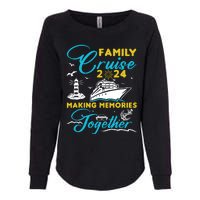 Family Cruise 2024 Making Memories Together Summer Trip Ship Womens California Wash Sweatshirt