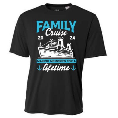 Family Cruise 2024 Making Memories Family Vacation 2024 Cooling Performance Crew T-Shirt