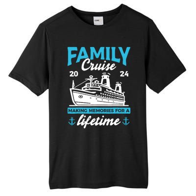 Family Cruise 2024 Making Memories Family Vacation 2024 Tall Fusion ChromaSoft Performance T-Shirt