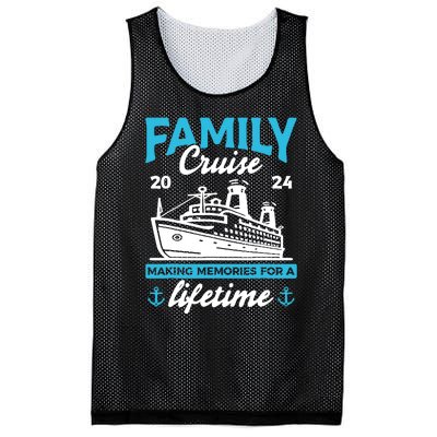 Family Cruise 2024 Making Memories Family Vacation 2024 Mesh Reversible Basketball Jersey Tank