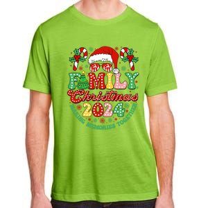 Family Christmas 2024 Christmas Squad Xmas Matching Pajamas Adult ChromaSoft Performance T-Shirt