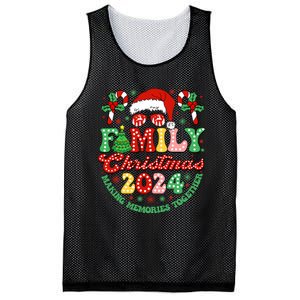 Family Christmas 2024 Christmas Squad Xmas Matching Pajamas Mesh Reversible Basketball Jersey Tank