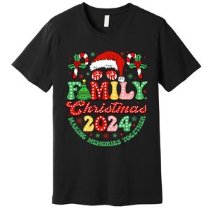 Family Christmas 2024 Christmas Squad Xmas Matching Pajamas Premium T-Shirt