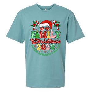 Family Christmas 2024 Christmas Squad Xmas Matching Pajamas Sueded Cloud Jersey T-Shirt