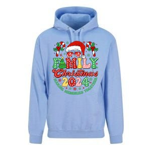 Family Christmas 2024 Christmas Squad Xmas Matching Pajamas Unisex Surf Hoodie