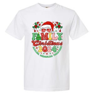 Family Christmas 2024 Christmas Squad Xmas Matching Pajamas Garment-Dyed Heavyweight T-Shirt