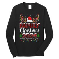 Family Christmas 2024 Matching Outfit Xmas Squad Santa Gift Long Sleeve Shirt