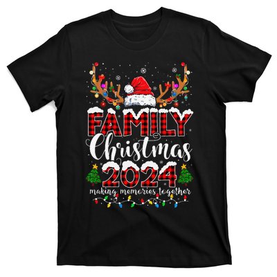 Family Christmas 2024 Matching Outfit Xmas Squad Santa Gift T-Shirt