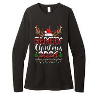 Family Christmas 2024 Matching Outfit Xmas Squad Santa Gift Womens CVC Long Sleeve Shirt