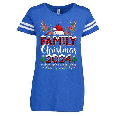 Family Christmas 2024 Matching Outfit Xmas Squad Santa Gift Enza Ladies Jersey Football T-Shirt