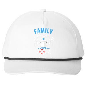 Family Cruise 2024 For Cruising Ship Vacation Snapback Five-Panel Rope Hat