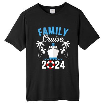 Family Cruise 2024 For Cruising Ship Vacation Tall Fusion ChromaSoft Performance T-Shirt