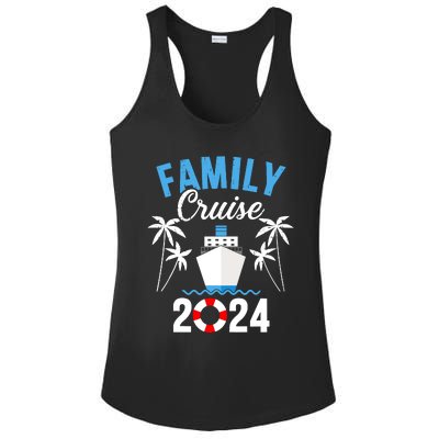 Family Cruise 2024 For Cruising Ship Vacation Ladies PosiCharge Competitor Racerback Tank