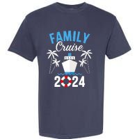 Family Cruise 2024 For Cruising Ship Vacation Garment-Dyed Heavyweight T-Shirt