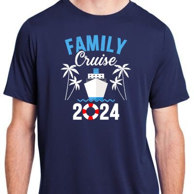 Family Cruise 2024 For Cruising Ship Vacation Adult ChromaSoft Performance T-Shirt