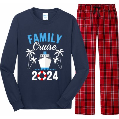 Family Cruise 2024 For Cruising Ship Vacation Long Sleeve Pajama Set