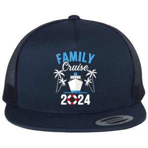 Family Cruise 2024 For Cruising Ship Vacation Flat Bill Trucker Hat