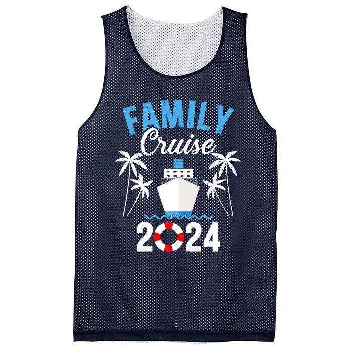 Family Cruise 2024 For Cruising Ship Vacation Mesh Reversible Basketball Jersey Tank