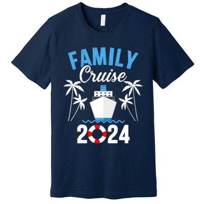 Family Cruise 2024 For Cruising Ship Vacation Premium T-Shirt