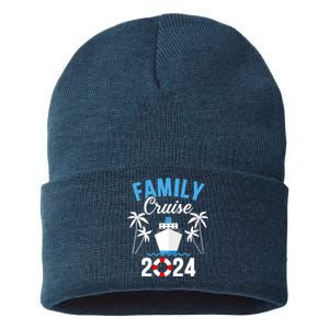 Family Cruise 2024 For Cruising Ship Vacation Sustainable Knit Beanie