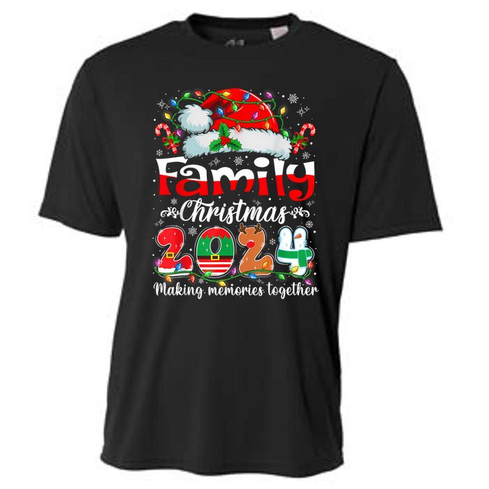 Family Christmas 2024 Matching Outfit Xmas Squad Santa Group Cooling Performance Crew T-Shirt