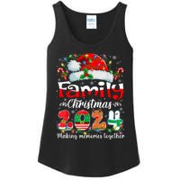 Family Christmas 2024 Matching Outfit Xmas Squad Santa Group Ladies Essential Tank