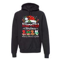 Family Christmas 2024 Matching Outfit Xmas Squad Santa Group Premium Hoodie