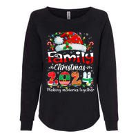 Family Christmas 2024 Matching Outfit Xmas Squad Santa Group Womens California Wash Sweatshirt