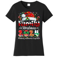 Family Christmas 2024 Matching Outfit Xmas Squad Santa Group Women's T-Shirt