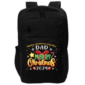 Family Christmas 2024 Matching Family Outfit Funny Christmas Impact Tech Backpack