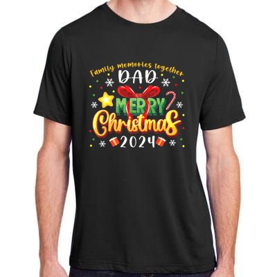 Family Christmas 2024 Matching Family Outfit Funny Christmas Adult ChromaSoft Performance T-Shirt