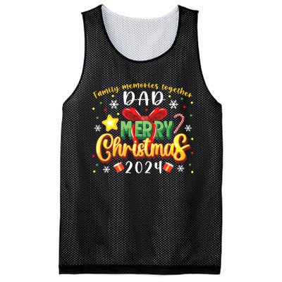 Family Christmas 2024 Matching Family Outfit Funny Christmas Mesh Reversible Basketball Jersey Tank