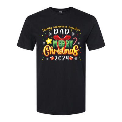 Family Christmas 2024 Matching Family Outfit Funny Christmas Softstyle® CVC T-Shirt