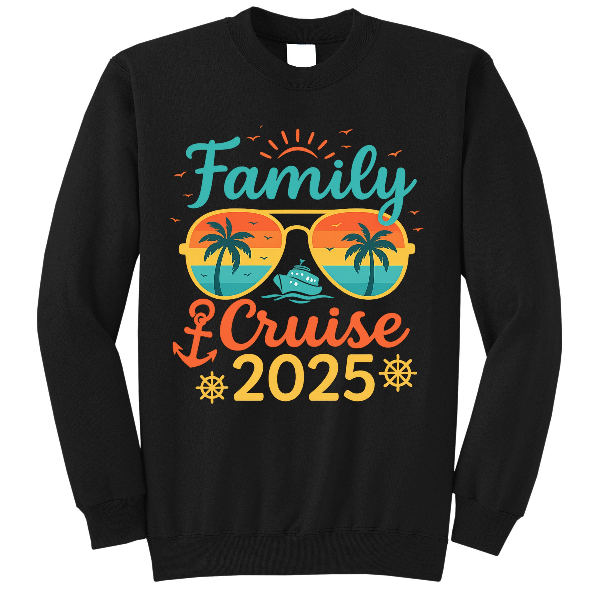 Family Cruise 2025 Summer Vacation Matching Family Cruise Sweatshirt