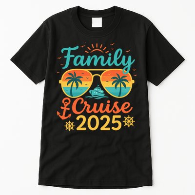 Family Cruise 2025 Summer Vacation Matching Family Cruise Tall T-Shirt