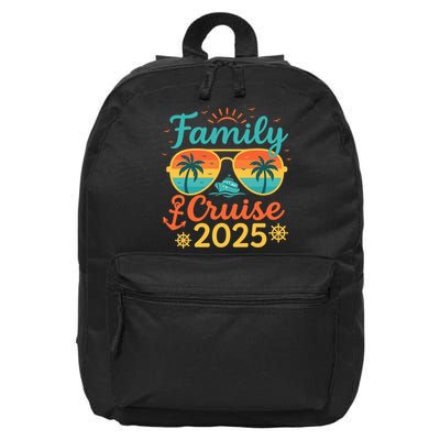 Family Cruise 2025 Summer Vacation Matching Family Cruise 16 in Basic Backpack