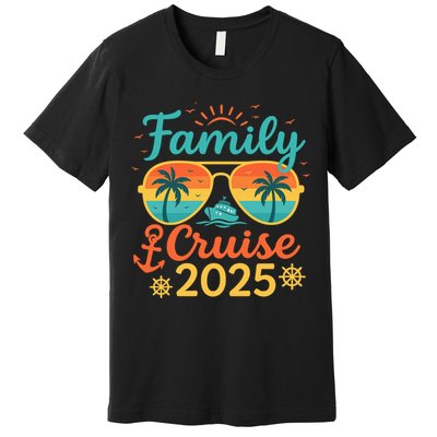 Family Cruise 2025 Summer Vacation Matching Family Cruise Premium T-Shirt