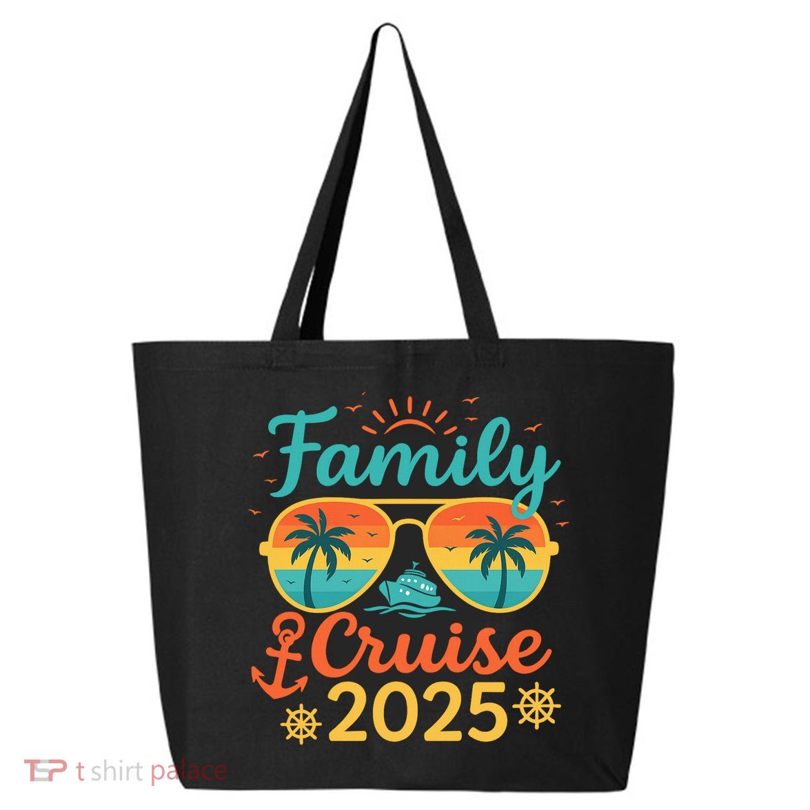 Family Cruise 2025 Summer Vacation Matching Family Cruise 25L Jumbo Tote