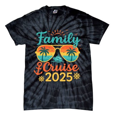 Family Cruise 2025 Summer Vacation Matching Family Cruise Tie-Dye T-Shirt