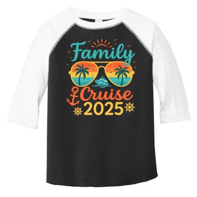 Family Cruise 2025 Summer Vacation Matching Family Cruise Toddler Fine Jersey T-Shirt