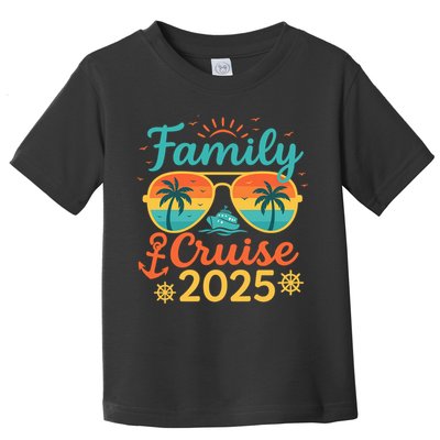 Family Cruise 2025 Summer Vacation Matching Family Cruise Toddler T-Shirt