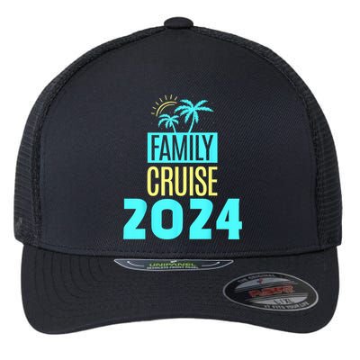 Family Cruise 2024 Travel Ship Vacation Flexfit Unipanel Trucker Cap